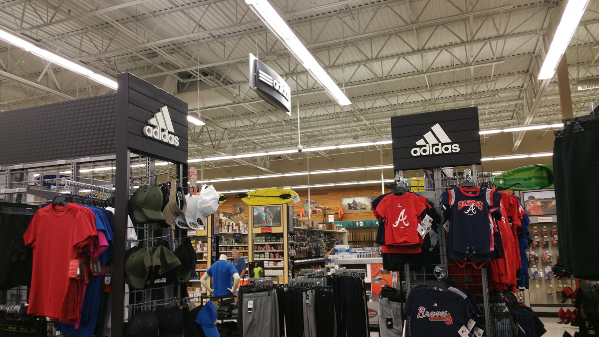 Nationwide Fixture Installations Inc Adidas Case Study Signage Maintenance Shop-in-Shop Retail Rollouts Custom Installation Services