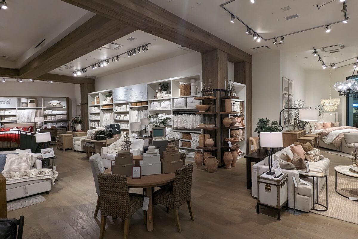 Nationwide Fixture Installations Inc NFI Pottery Barn Case Study New Store Installation Retail Rollouts Millwork Package Program Management Signage Site Surveys Custom Installation Services