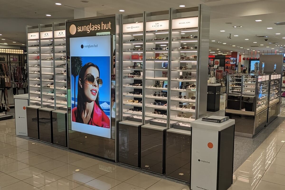 Nationwide Fixture Installations Inc NFI Sunglass Hut Case Study Retail Rollouts Millwork Packages New Store Installation Program Management Signage Site Surveys Custom Installation Services