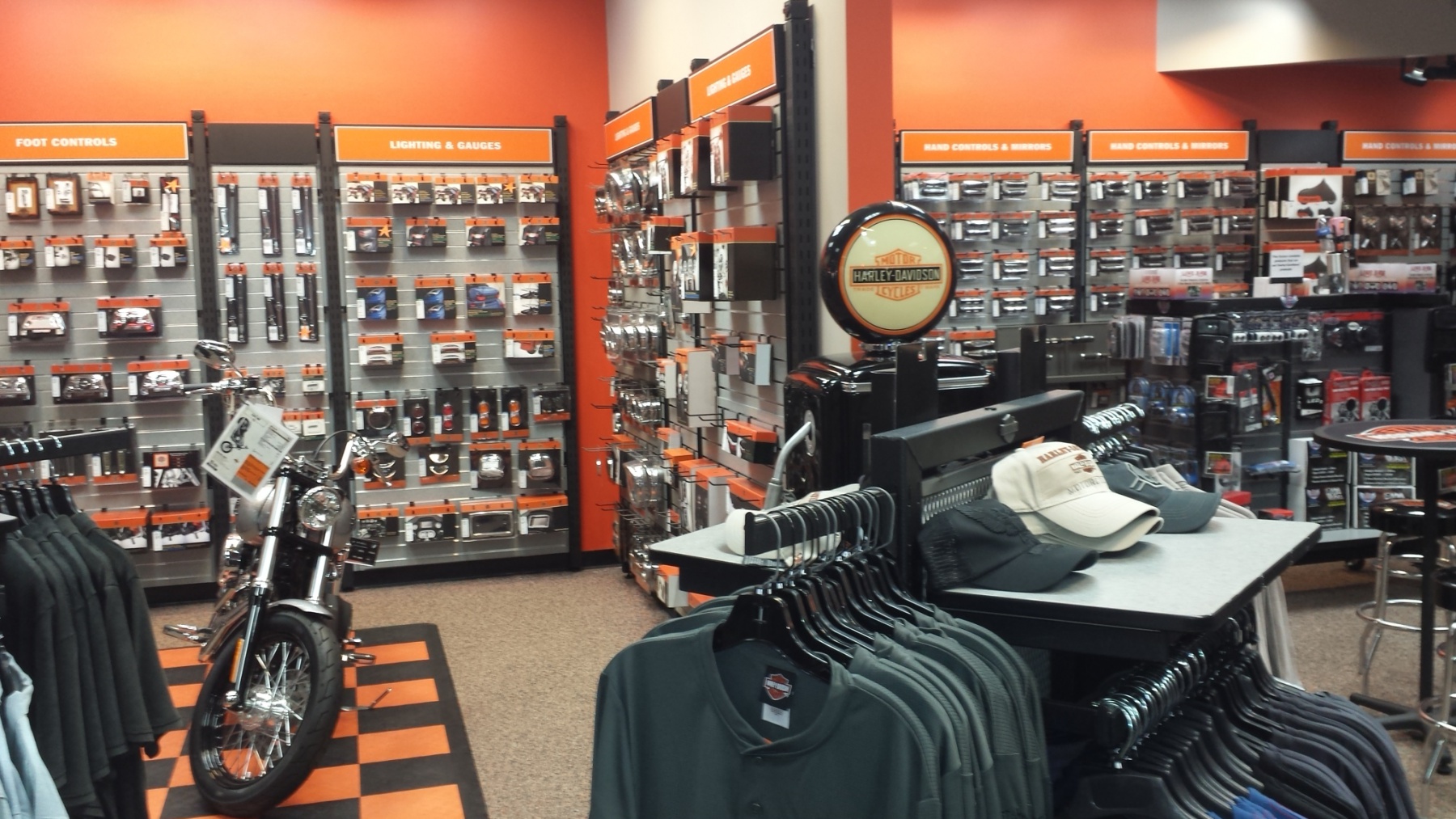 Nationwide Fixture Installations Inc Harley Davidson Case Study New Store Installation Millwork Packages Retail Rollouts Maintenance Program Management Signage Custom Installation Services