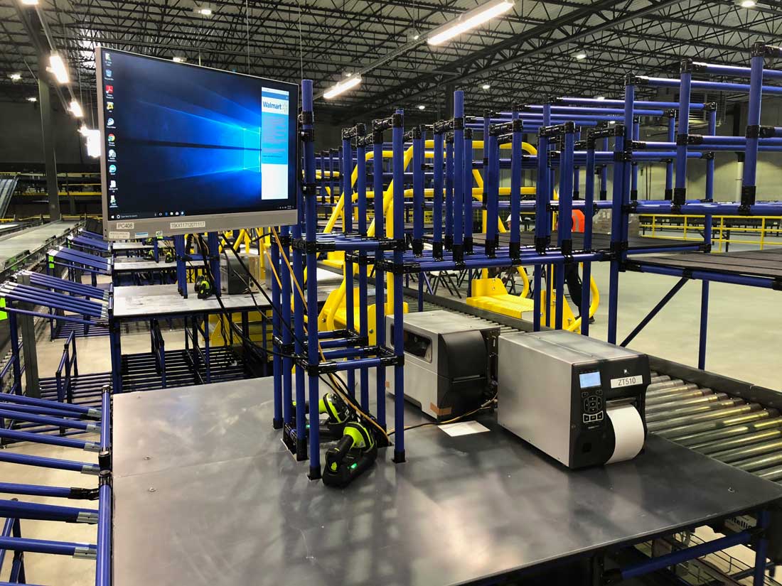 IMG_9130 Nationwide Fixture Installations Inc Walmart Case Study Distribution Centers Warehousing Layout Custom Installation Services