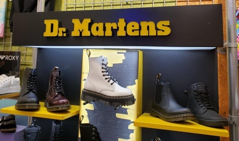 Nationwide Fixture Installations Inc Dr. Martens Case Study Millwork Packages Retail Rollouts Shop-in-Shop Custom Installation Services