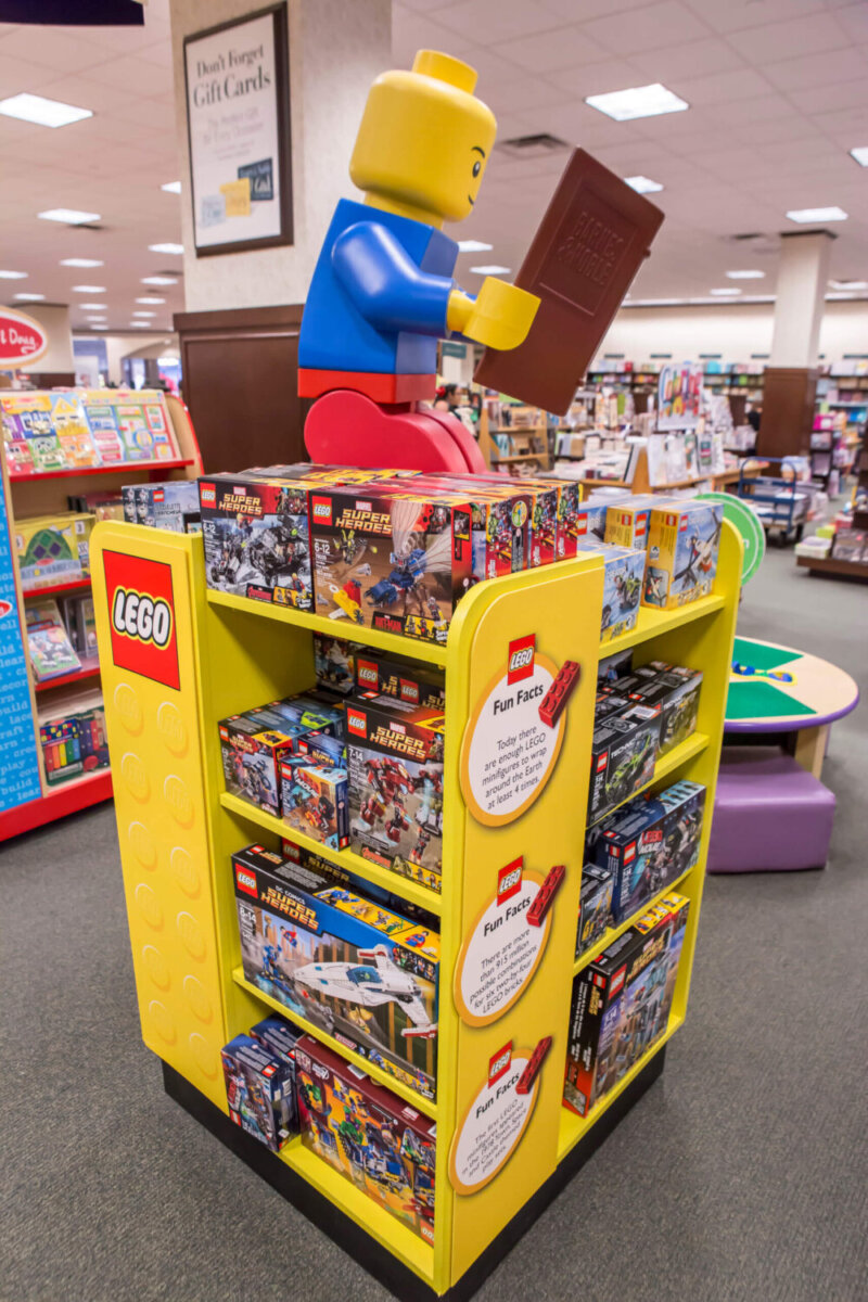 Nationwide Fixture Installations Inc LEGO Case Study New Store Installation Shop-in-Shop
