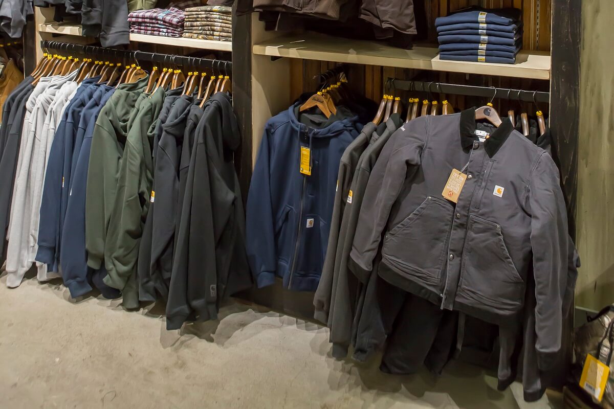 Nationwide Fixture Installations Inc Carhartt Case Study Millwork Packages Shop-in-Shop