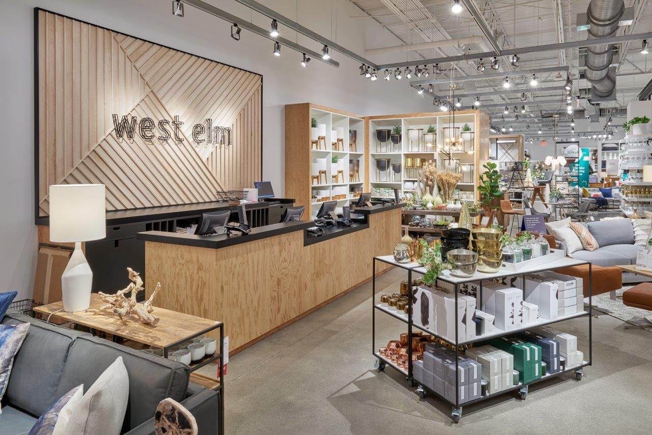 Nationwide Fixture Installations Inc West Elm Case Study New Store Installation Retail Rollouts Millwork Packages Signage Custom Installation Services