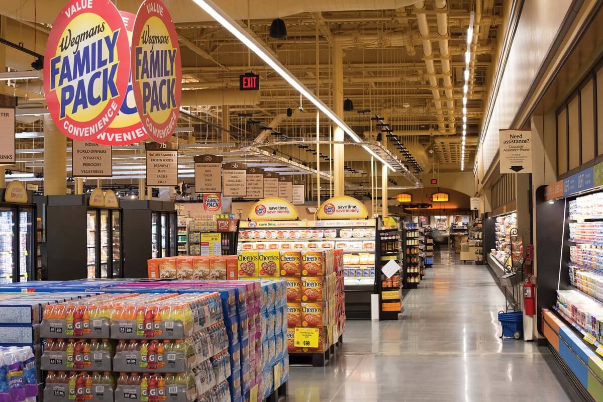 Nationwide Fixture Installations Inc Wegmans Case Study New Store Installation Millwork Packages Signage Custom Installation Services