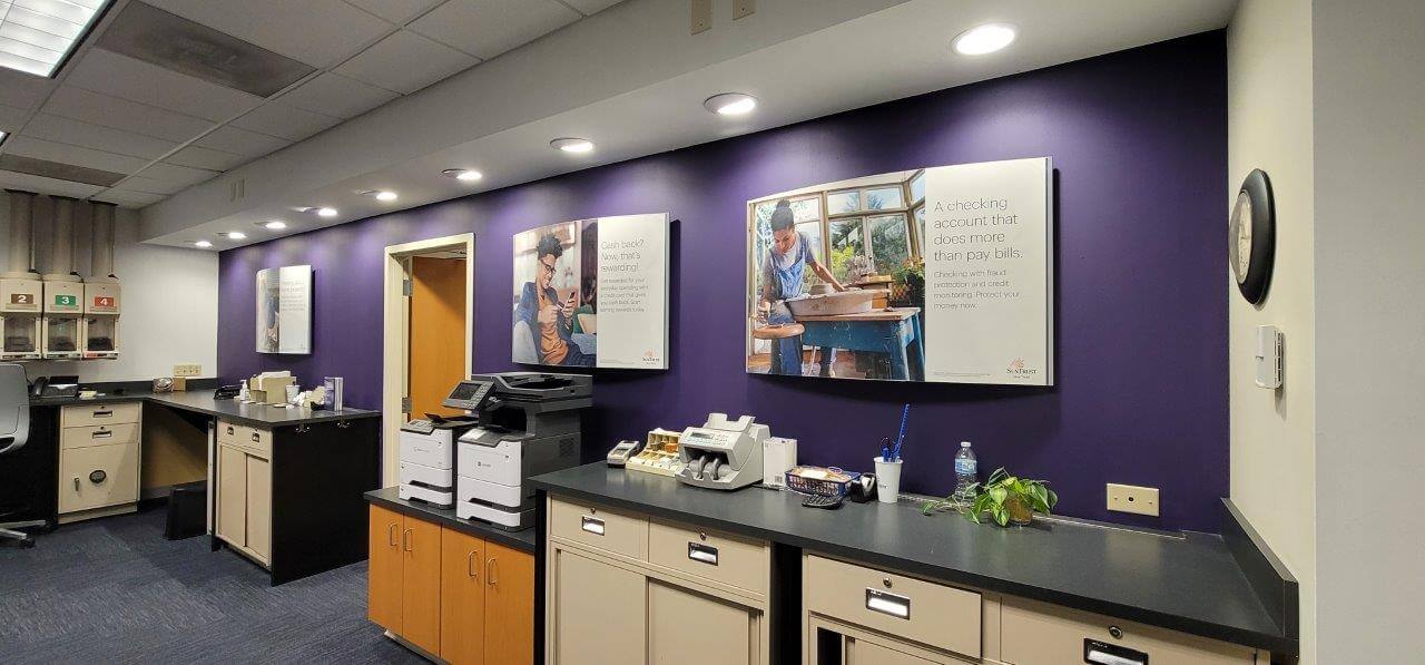 Nationwide Fixture Installations Inc Truist Bank Case Study Signage Program Management Custom Installation Services