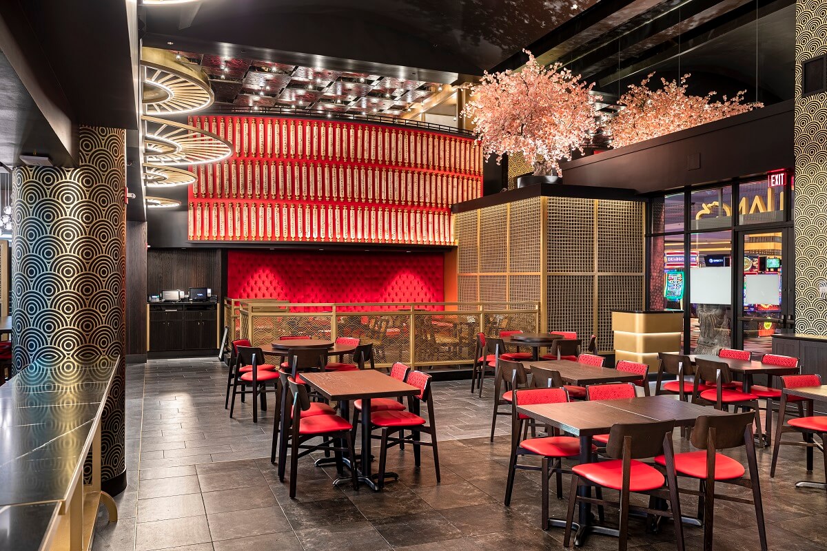 Nationwide Fixture Installations P.F. Chang's Case Study Millwork Packages New Store Installation Signage Graphics Custom Installation Services