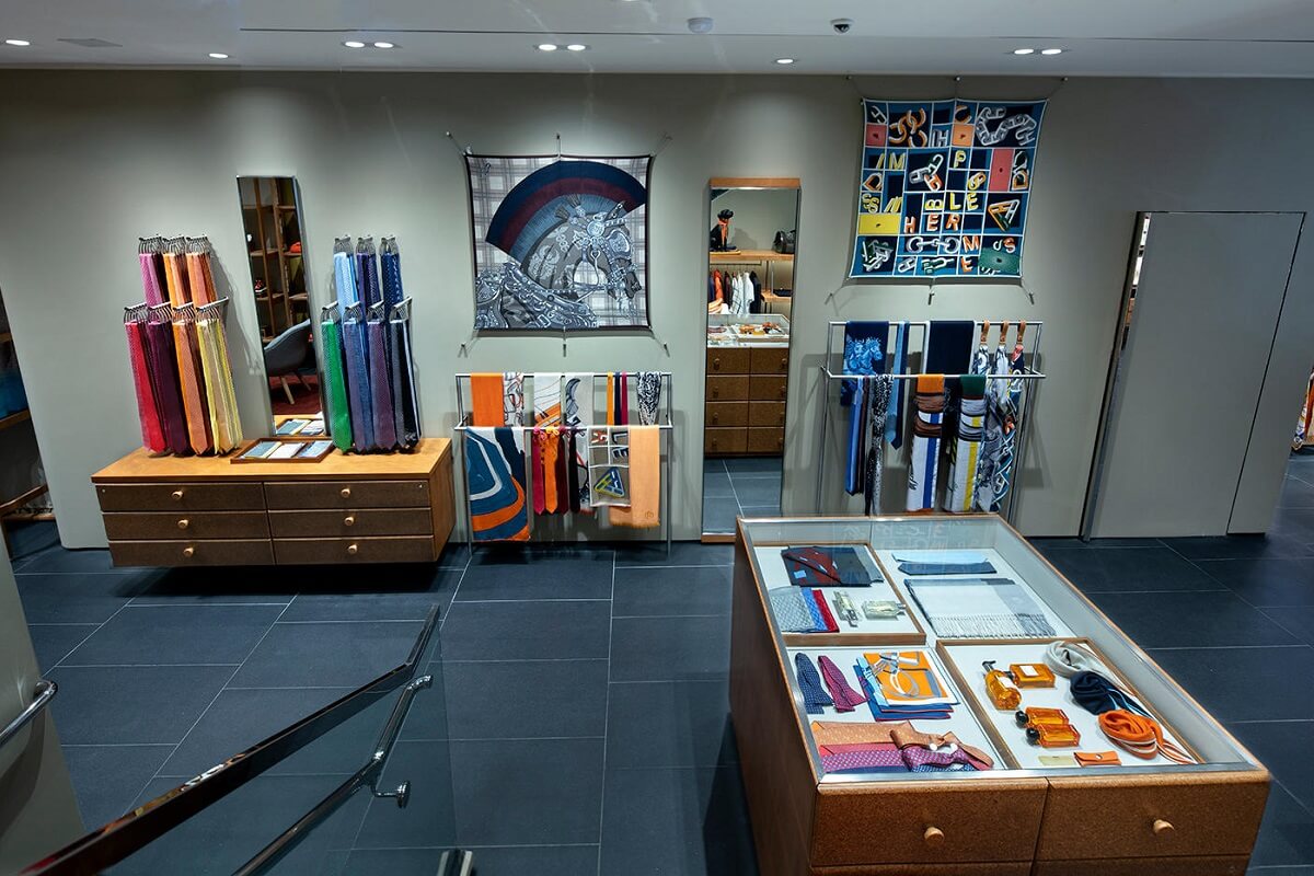 Nationwide Fixture Installations Hermes Case Study Millwork Packages New Store Installation Custom Installation Services