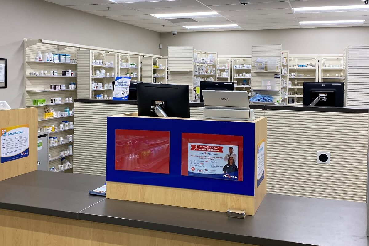 Nationwide Fixture Installations H.E.B. Case Study Millwork Packages New Store Installation Custom Installation Services
