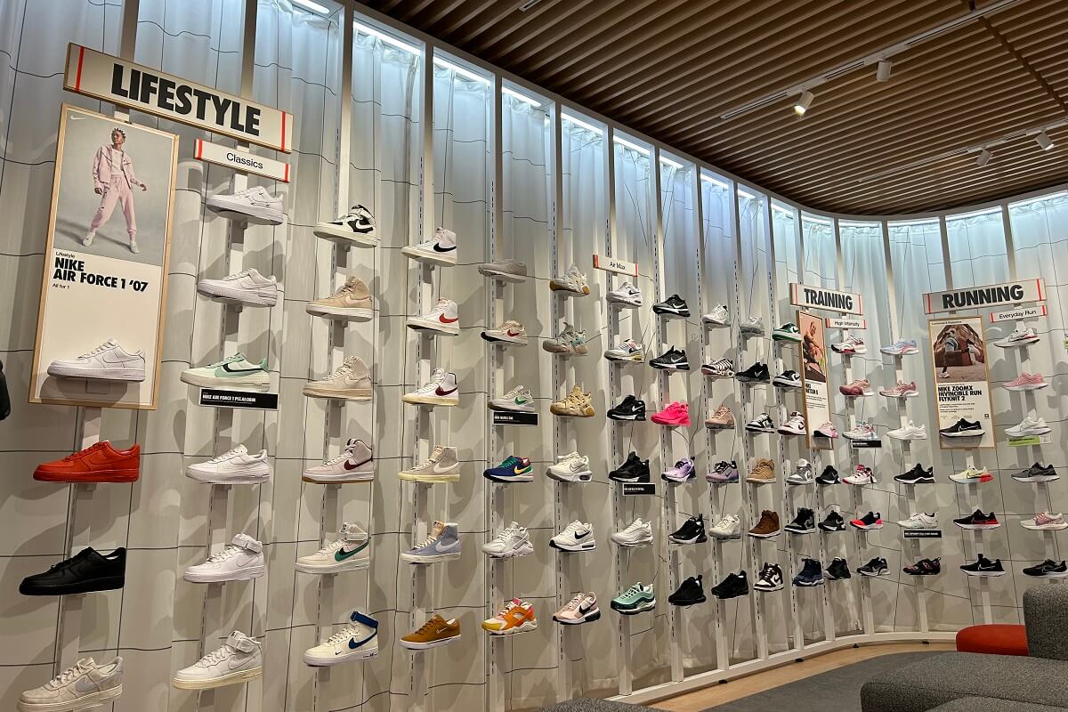 Nationwide Fixture Installations Nike Live Case Study Millwork Packages New Store Installation Custom Installation Services
