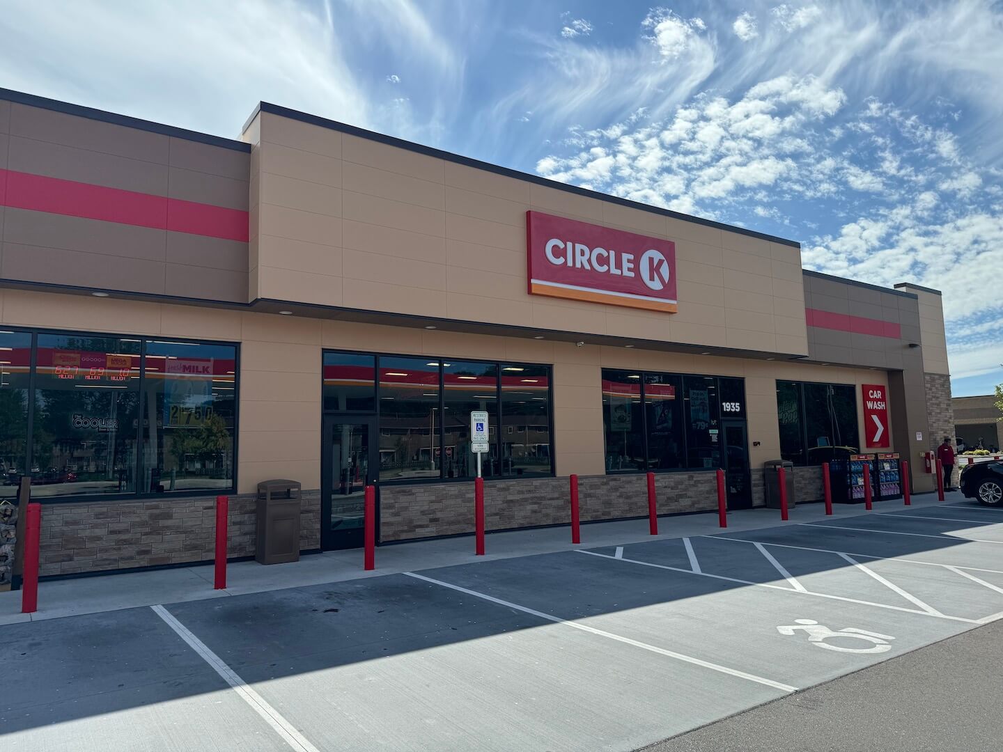 Nationwide Fixture Installations self-performed convenience millwork and signage installation Circle K