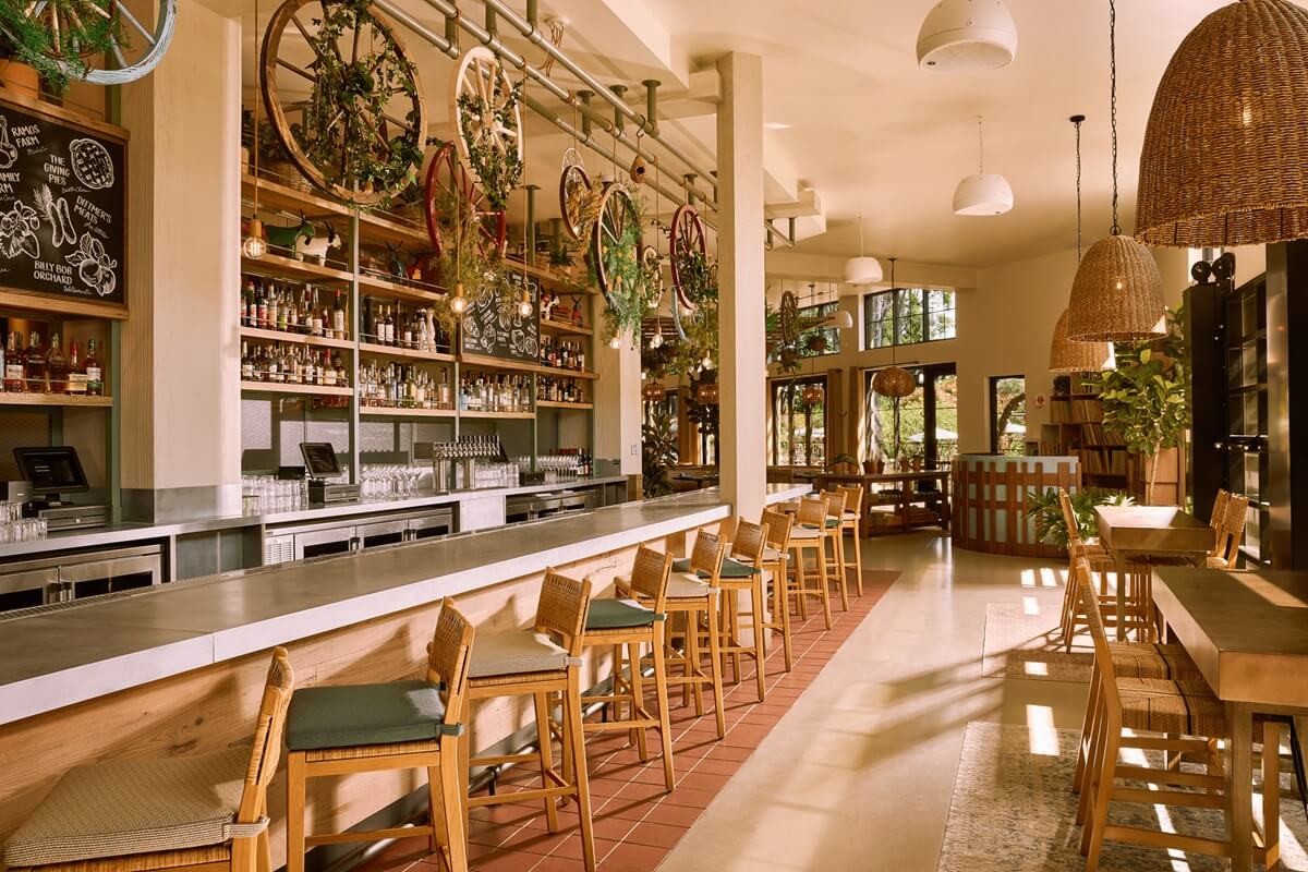 Treehouse Hotel restaurant millwork and fixture install by Nationwide Fixture Installations